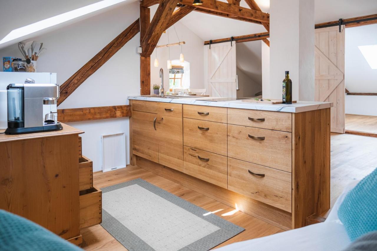 Apartment Ambiente & Comfort Im Historischen Anwesen Walting